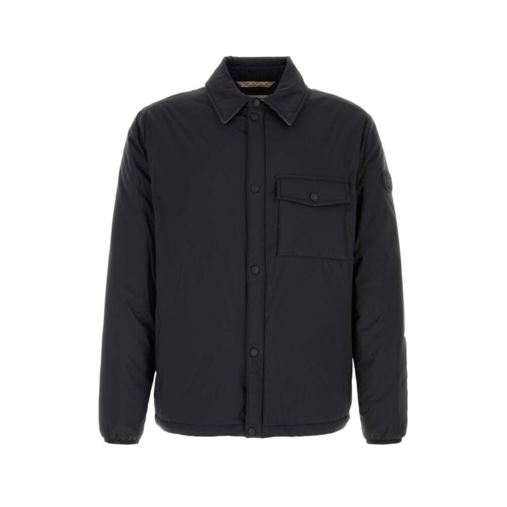 Burberry Men Black Nylon Padded Jacket
